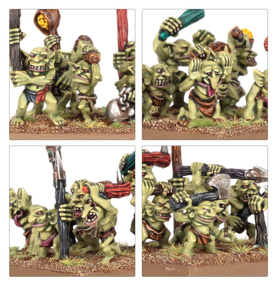 Warhammer: The Old World Orc & Goblin Tribes Snotling Mobs