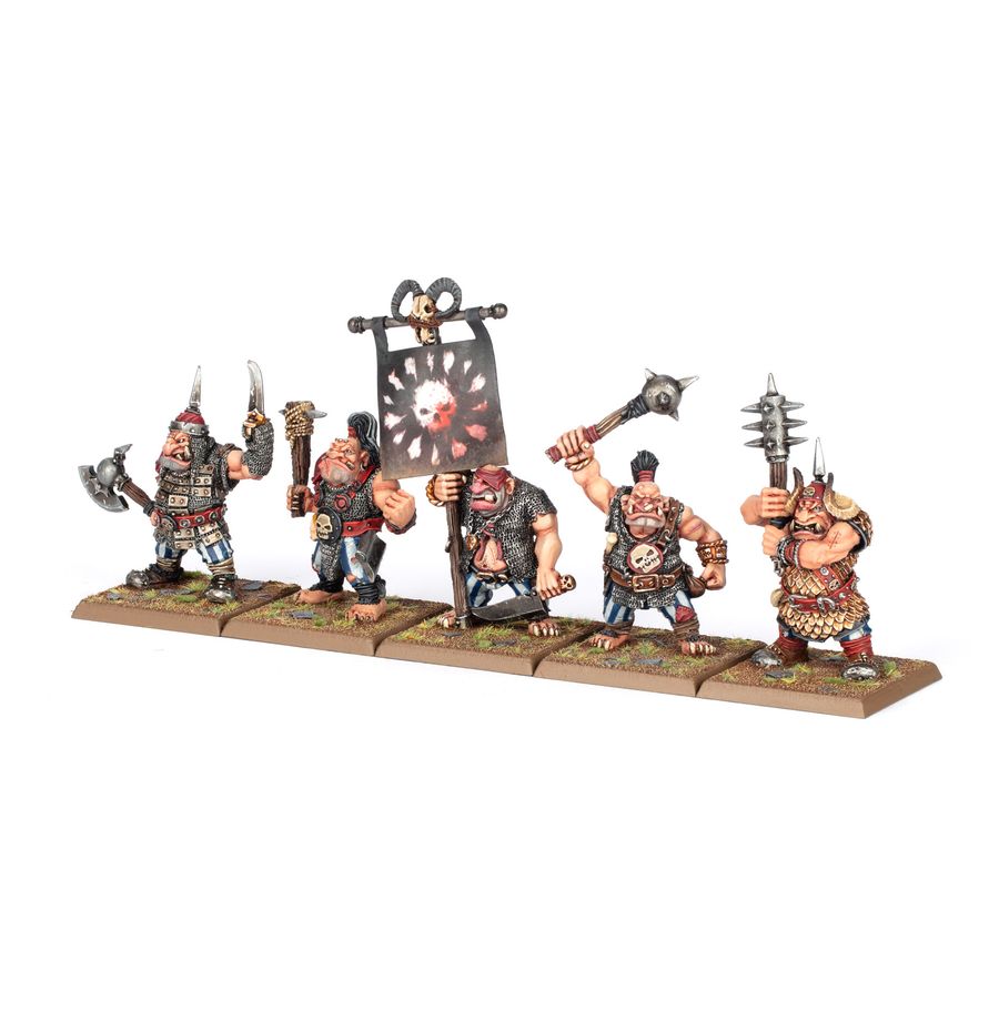 Warhammer: The Old World Orc & Goblin Tribes Badlands Ogre Bulls