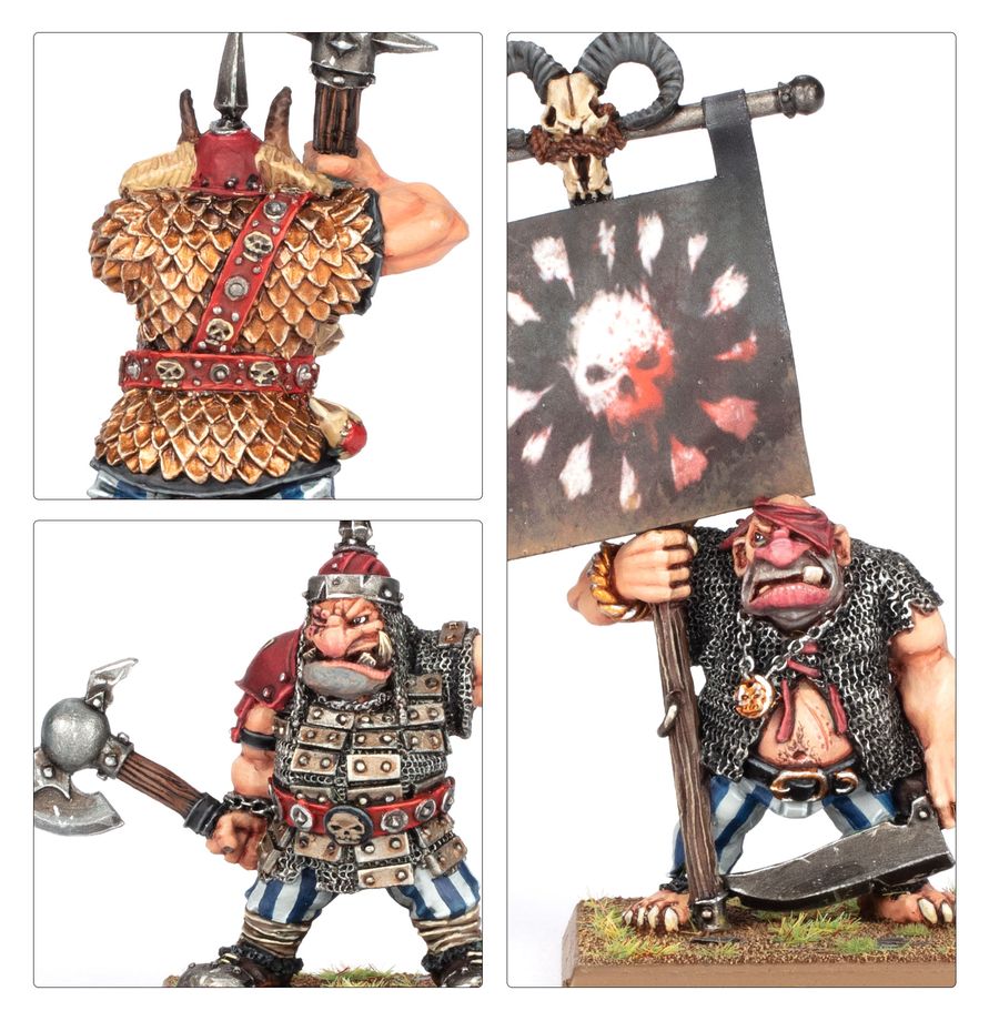 Warhammer: The Old World Orc & Goblin Tribes Badlands Ogre Bulls