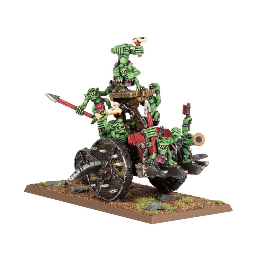 Warhammer: The Old World Orc & Goblin Tribes Snotling Pump Wagon
