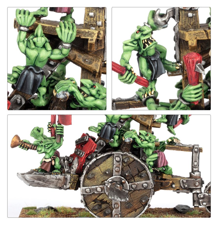 Warhammer: The Old World Orc & Goblin Tribes Snotling Pump Wagon