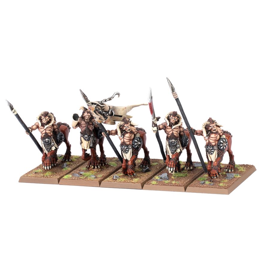 Warhammer: The Old Wold Beastmen Brayherds Centigor Herd Command