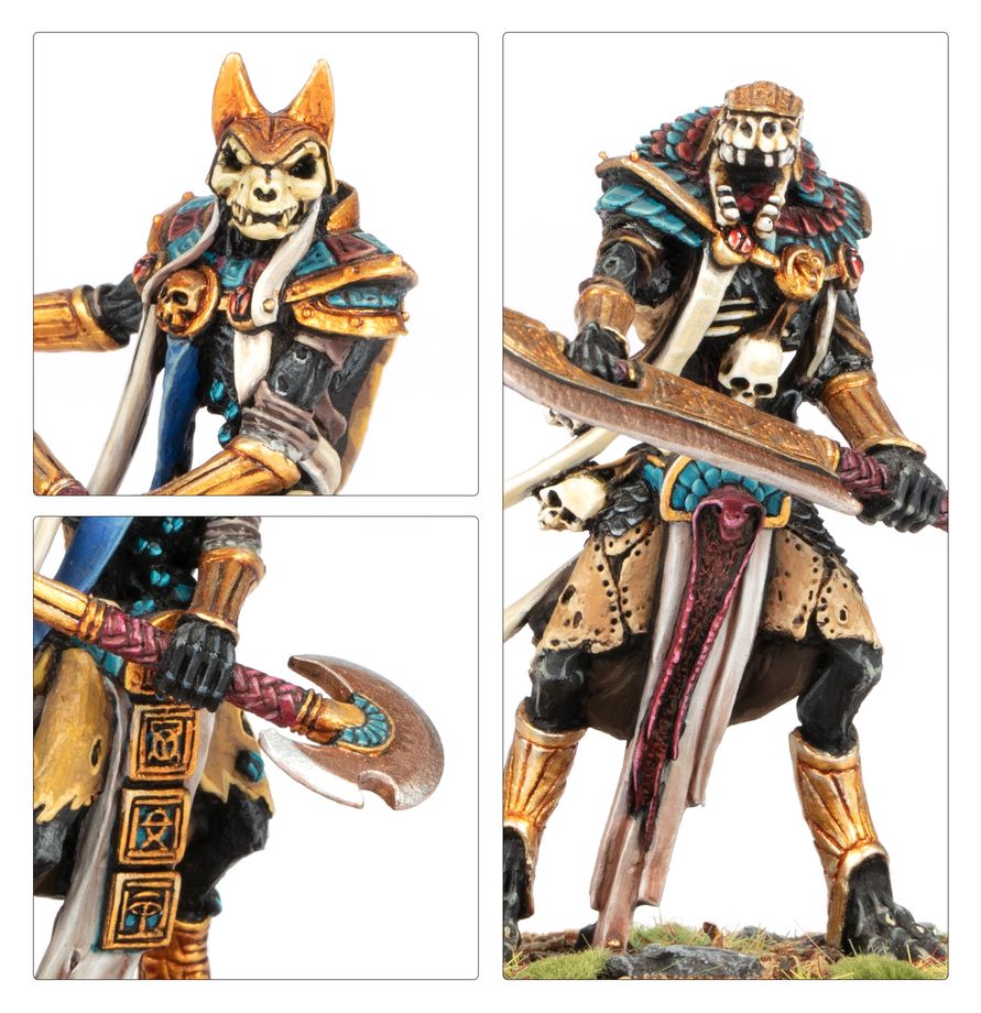 Warhammer: The Old World Tomb Kings of Khemri Ushabti with Ritual Blades