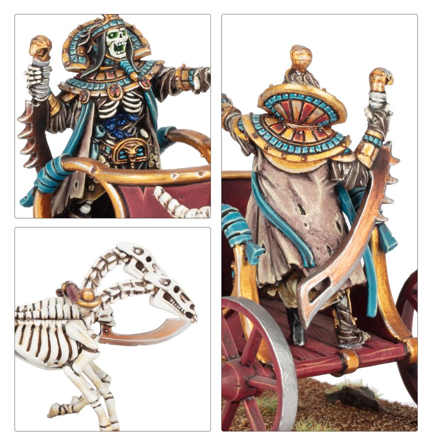 Warhammer: The Old World Tomb Kings of Khemri Tomb King on Chariot