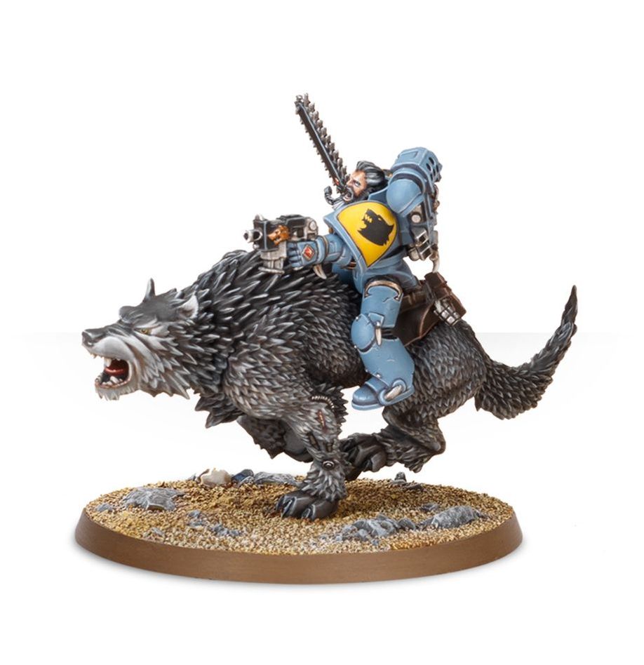 Warhammer 40,000 Space Wolves Thunderwolf Cavalry