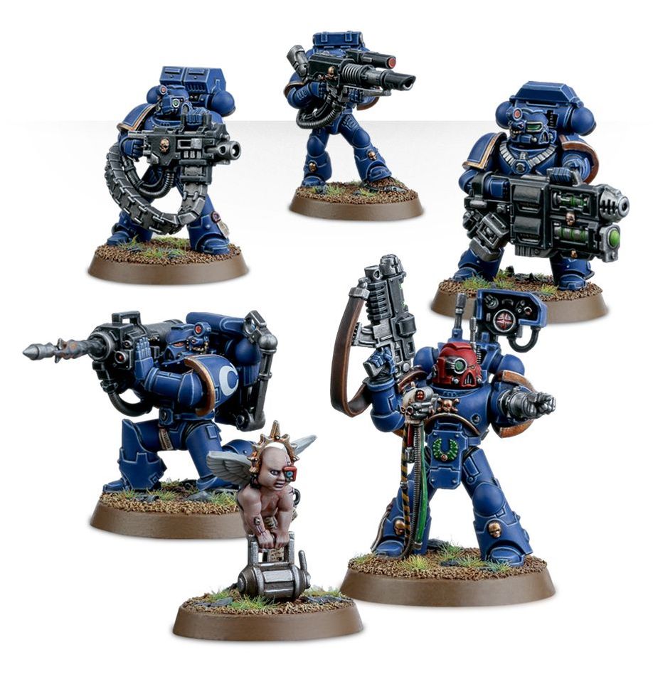 Warhammer 40,000 Space Marines Devastator Squad