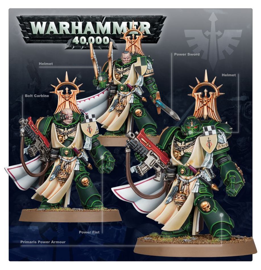 Warhammer 40,000 Dark Angels Master Lazarus