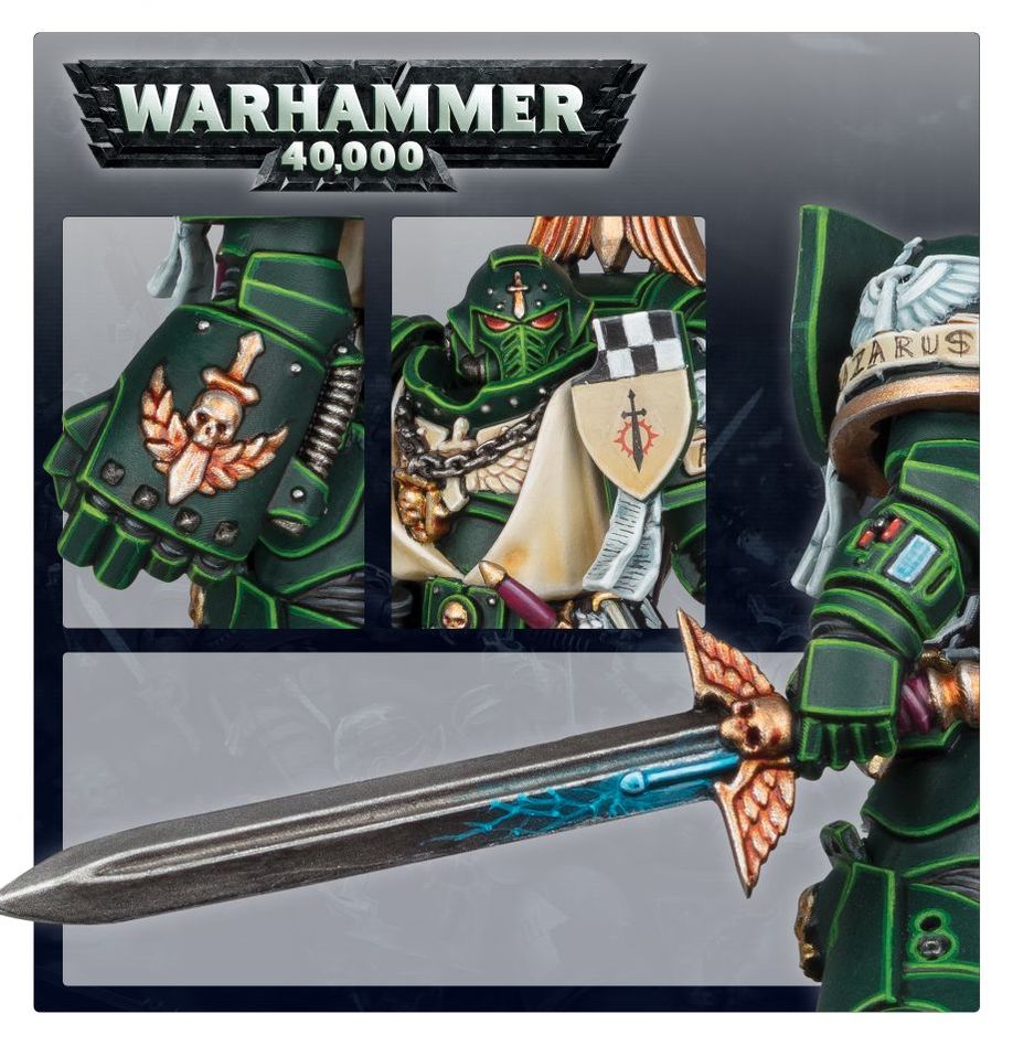 Warhammer 40,000 Dark Angels Master Lazarus
