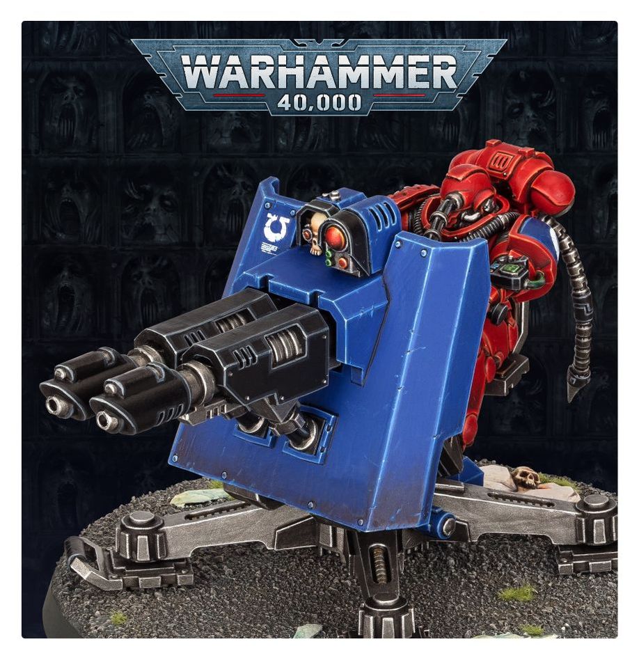 Warhammer 40,000 Space Marines Firestrike Servo-turret