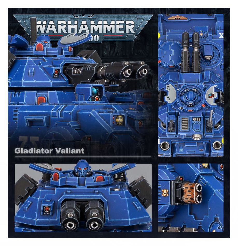 Warhammer 40,000 Space Marines Gladiator Valiant