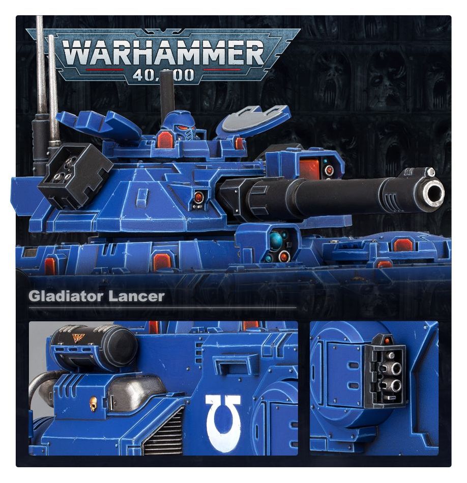 Warhammer 40,000 Space Marines Gladiator Lancer