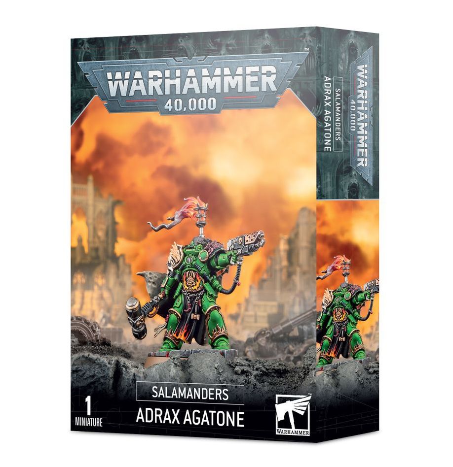 Warhammer 40,000 Salamanders Adrax Agatone