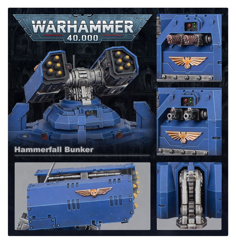 Warhammer 40,000 Space Marines Hammerfall Bunker