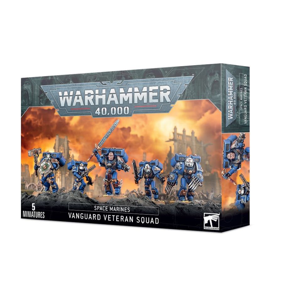 Warhammer 40,000 Space Marines Vanguard Veteran Squad