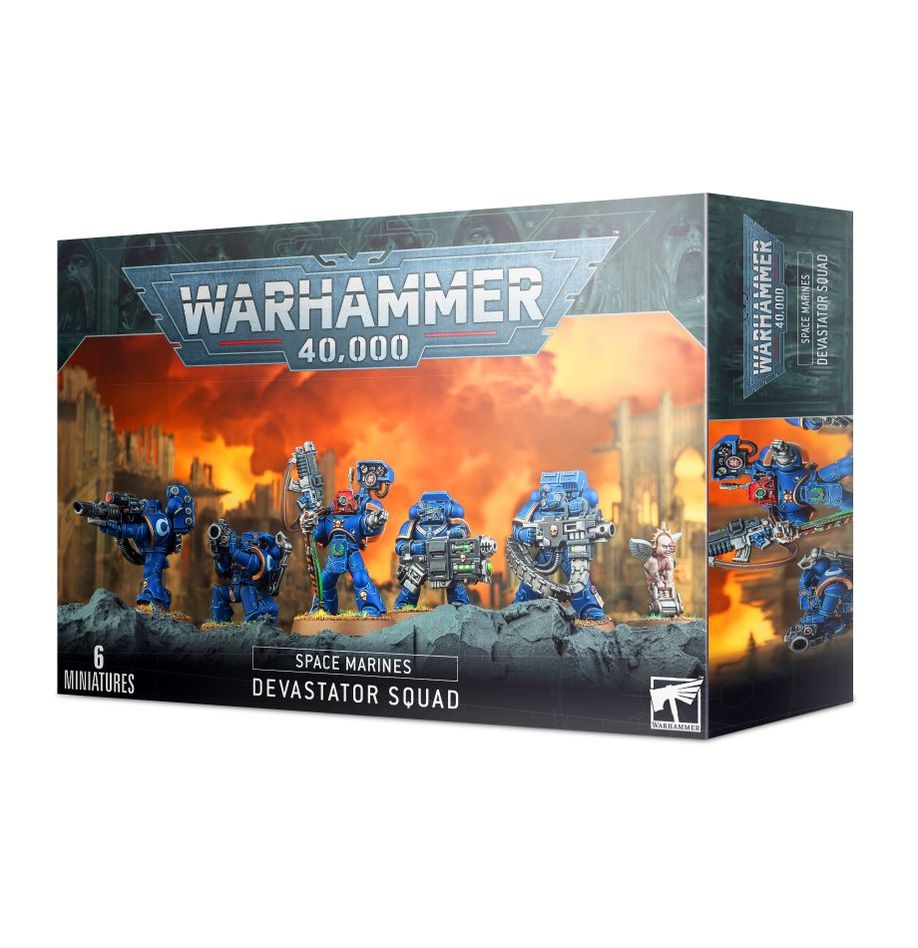 Warhammer 40,000 Space Marines Devastator Squad