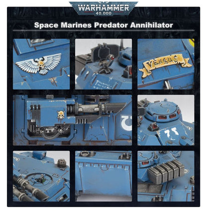 Warhammer 40,000 Space Marines Predator Annihilator