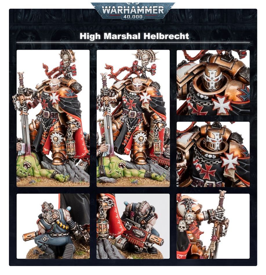 Warhammer 40,000 Black Templars High Marshal Helbrecht