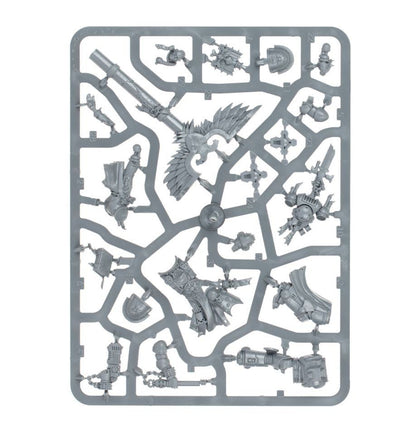 Warhammer 40,000 Black Templars Chaplain Grimaldus & Retinue