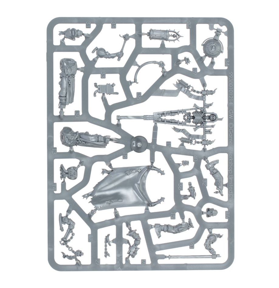 Warhammer 40,000 Black Templars Chaplain Grimaldus & Retinue