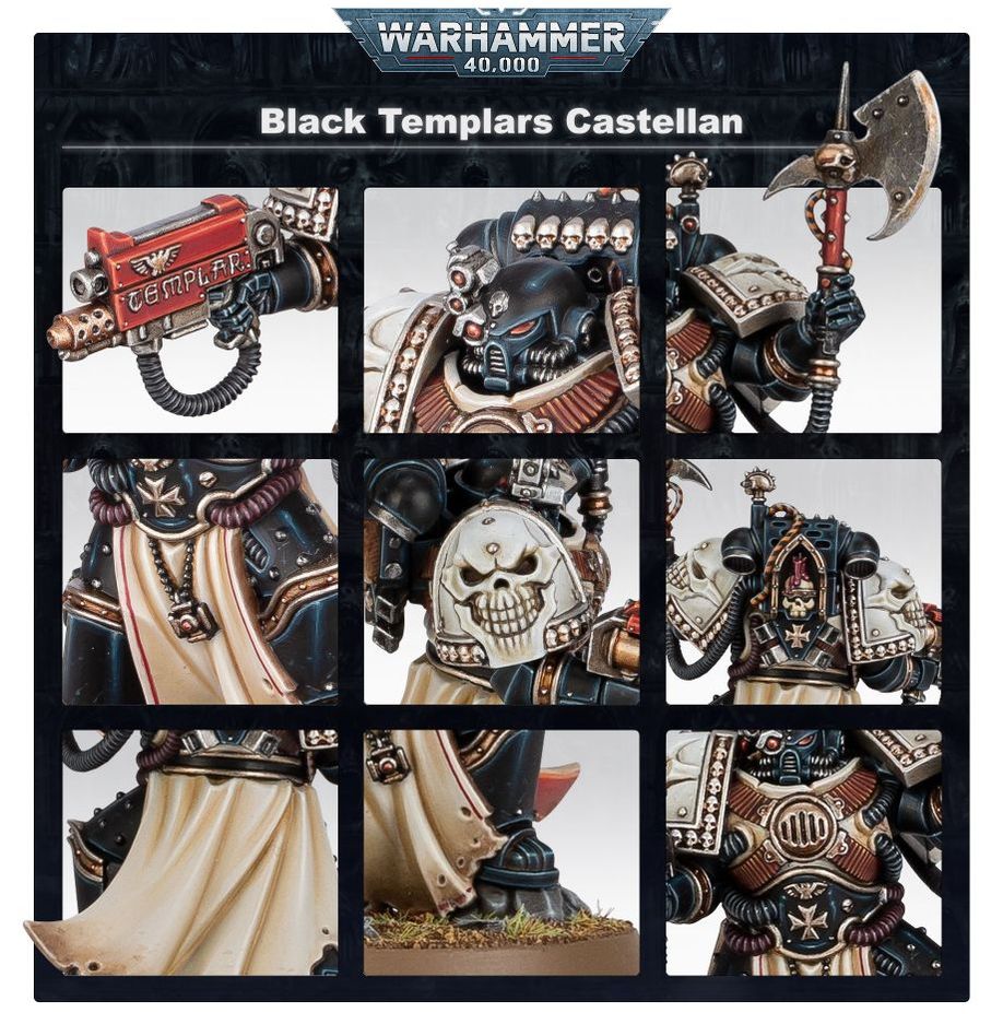 Warhammer 40,000 Black Templars Castellan