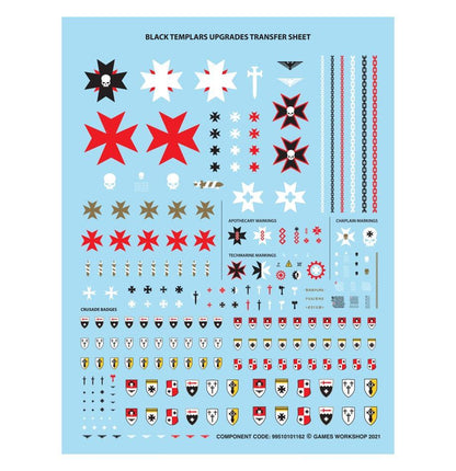 Warhammer 40,000 Black Templars: Upgrades and Transfers