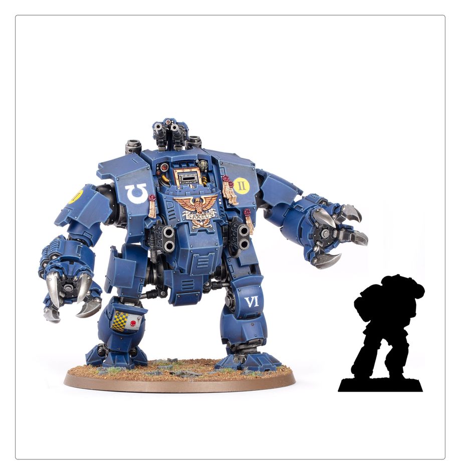 Warhammer 40,000 Space Marines Brutalis Dreadnought