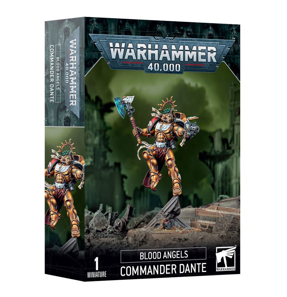 Warhammer 40,000 Blood Angels Commander Dante