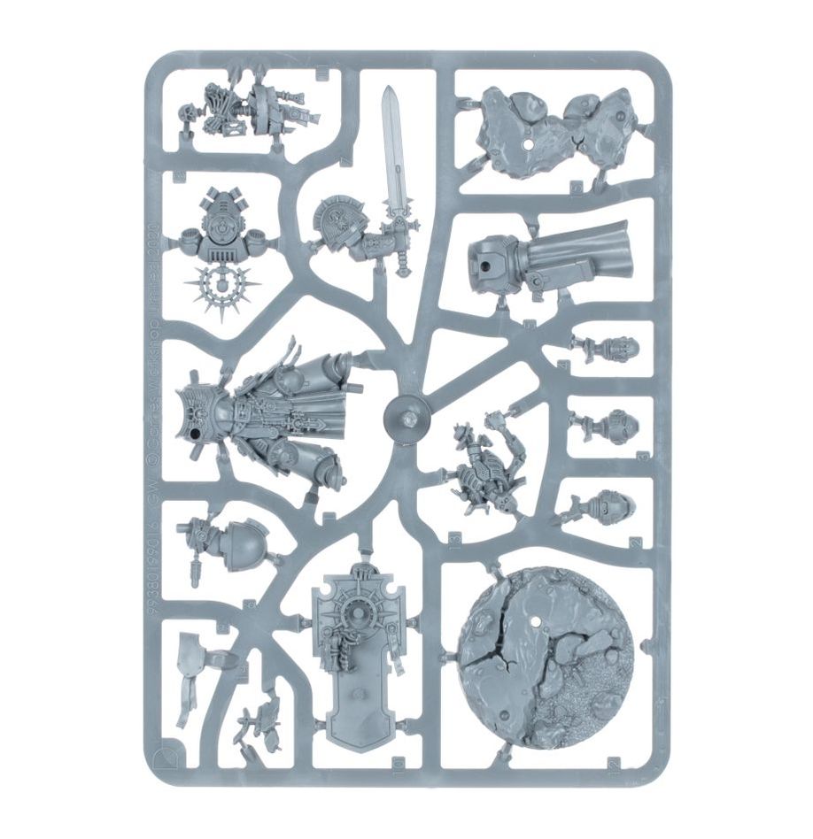 Warhammer 40,000 Space Marines Captain with Relic Shield