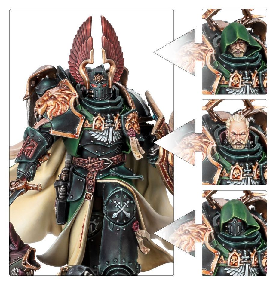 Warhammer 40,000 Dark Angels Lion El'Jonson