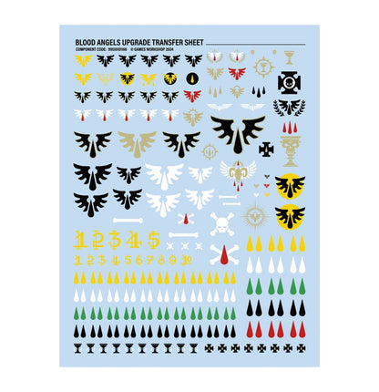 Warhammer 40,000 Blood Angels Upgrades and Transfers
