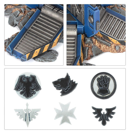 Warhammer 40,000 Space Marines Drop Pods