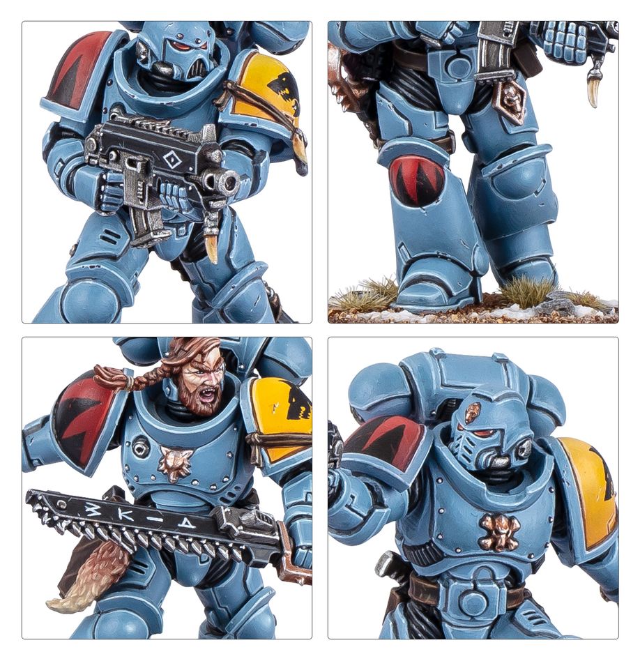 Warhammer 40,000 Space Wolves Grey Hunters