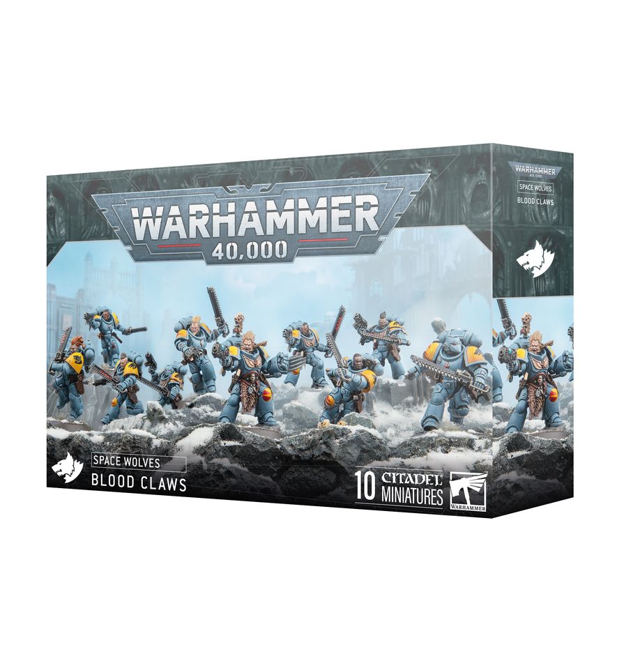 Warhammer 40,000 Space Wolves Wolf Blood Claws