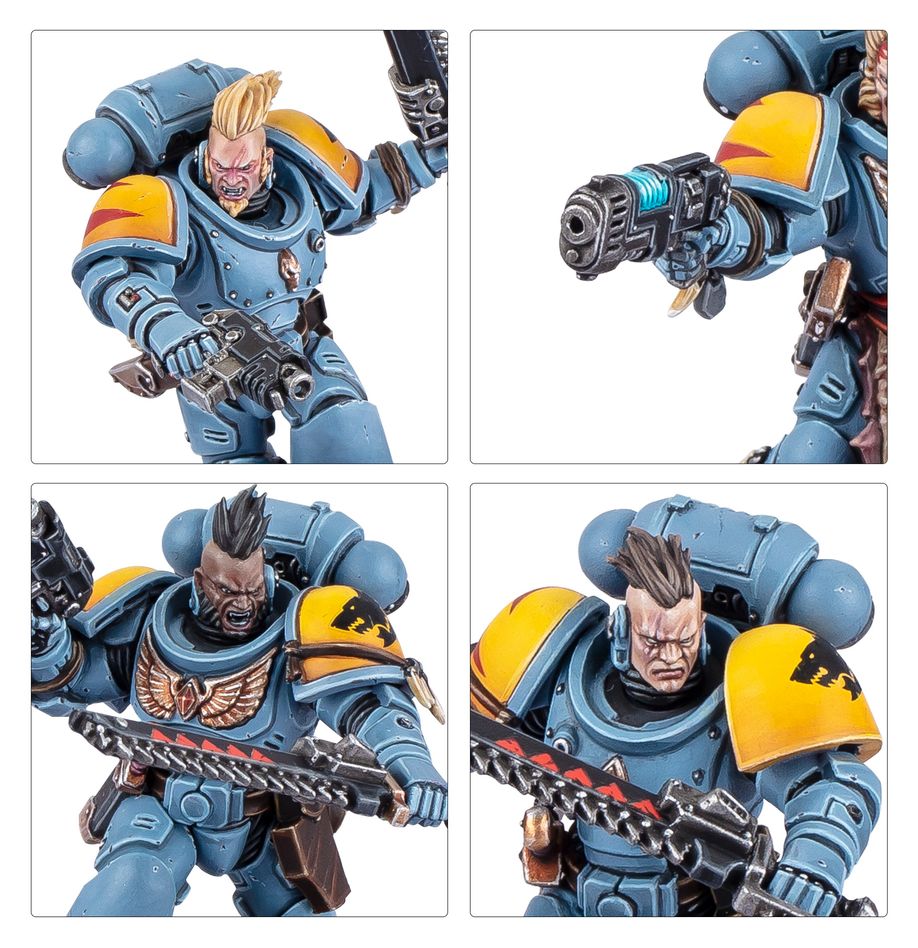 Warhammer 40,000 Space Wolves Wolf Blood Claws