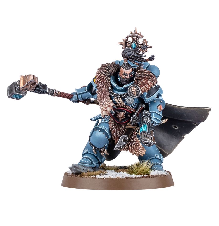Warhammer 40,000 Space Wolves Wolf Guard Battle Leader
