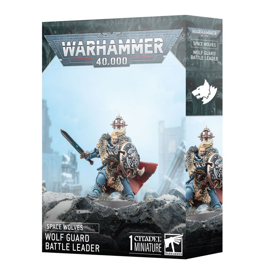 Warhammer 40,000 Space Wolves Wolf Guard Battle Leader