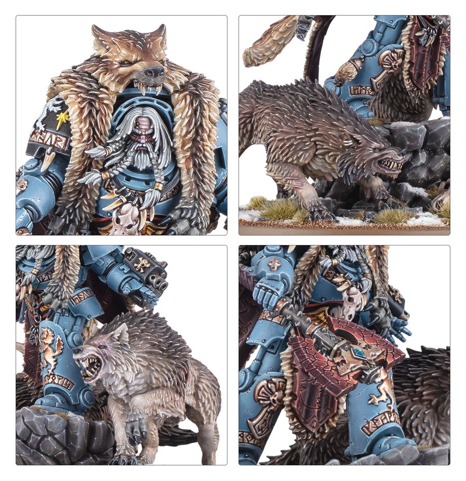 Warhammer 40,000 Space Wolves Logan Grimnar