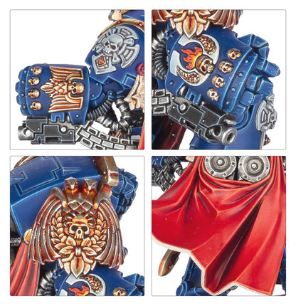 Warhammer 40,000 Ultramarines Marneus Calgar in Armour of Antilochus