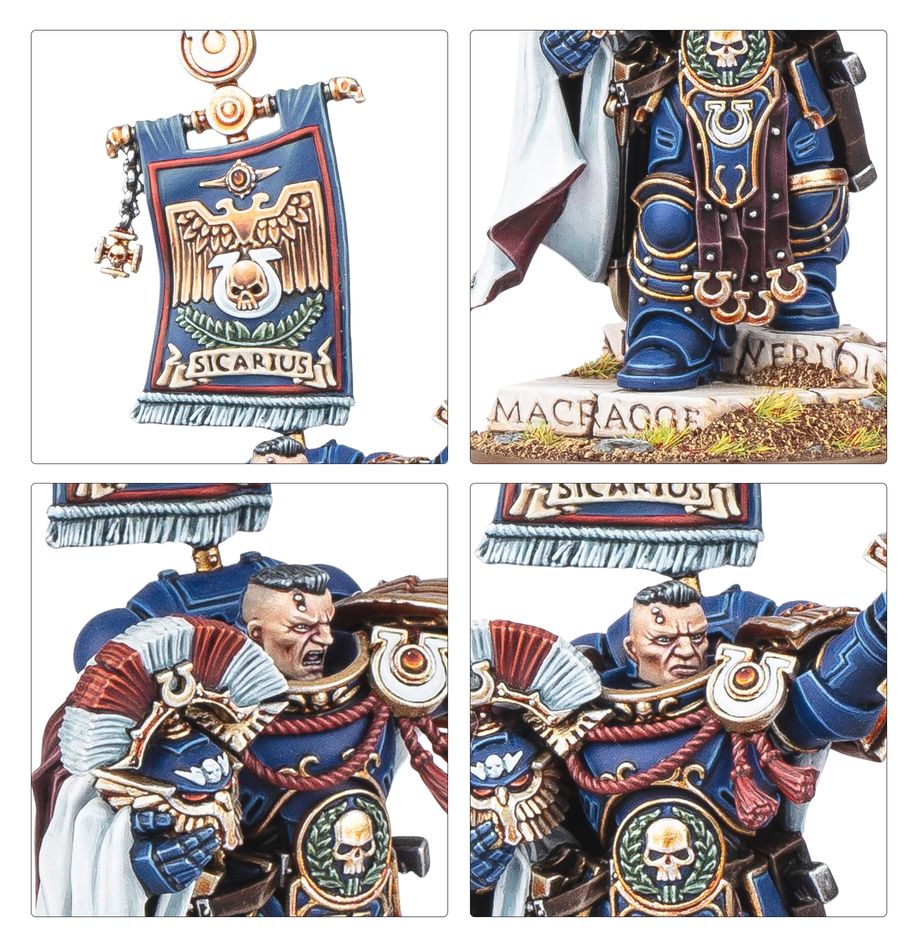 Warhammer 40,000 Ultramarines Cato Sicarius