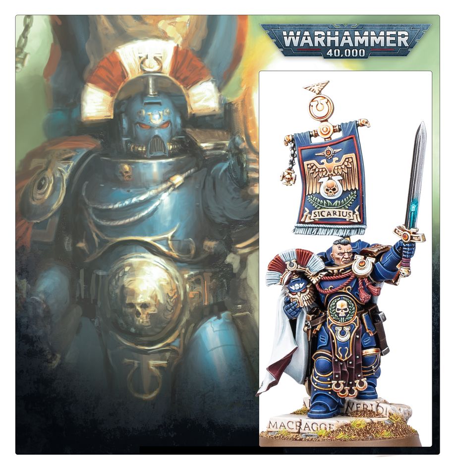 Warhammer 40,000 Ultramarines Cato Sicarius