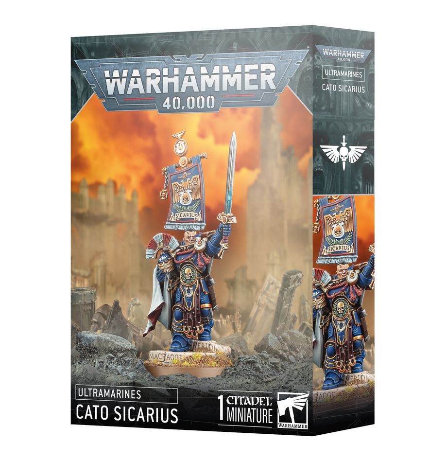 Warhammer 40,000 Ultramarines Cato Sicarius