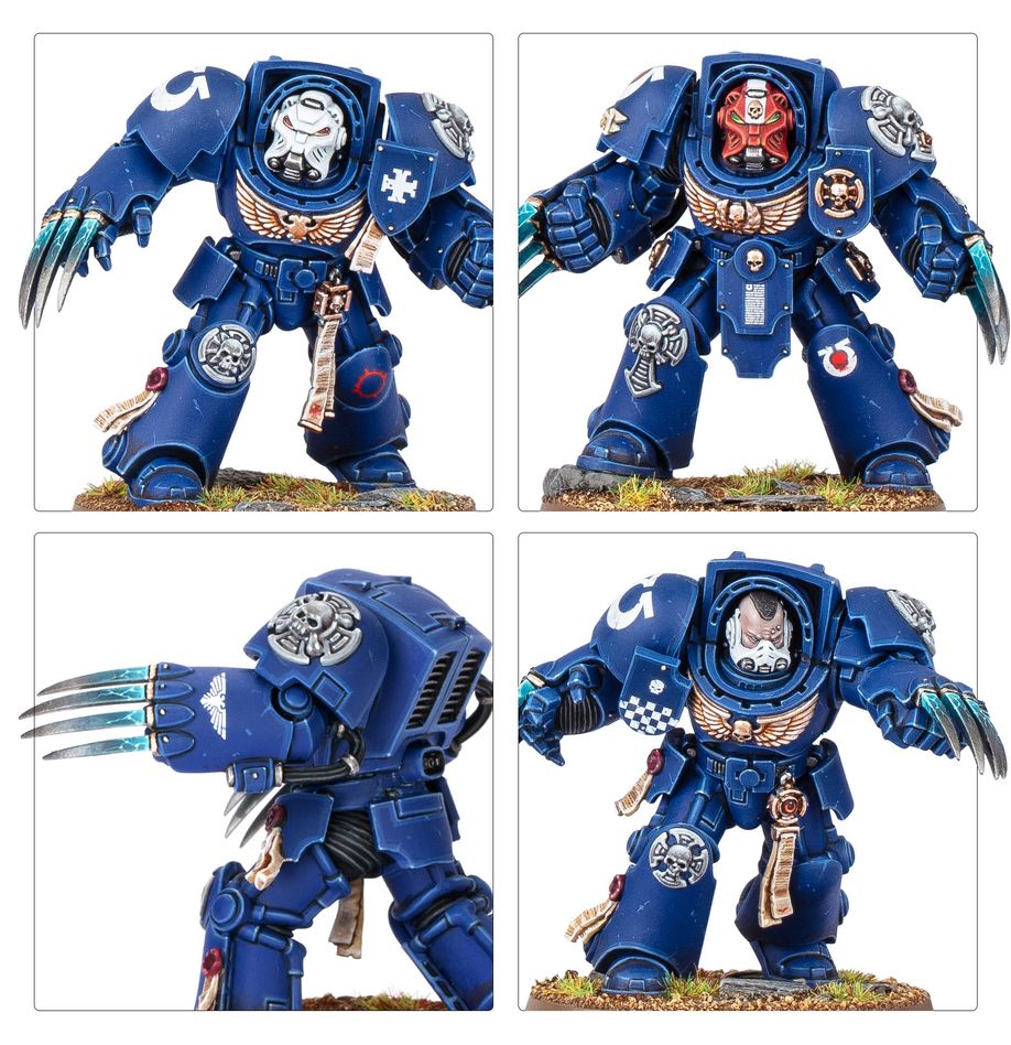Warhammer 40,000 Space Marines Terminator Assault Squad