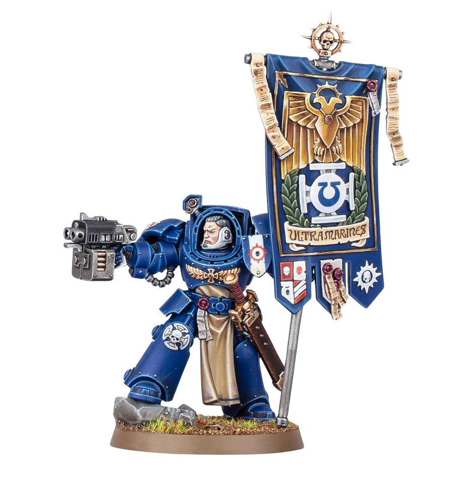 Warhammer 40,000 Space Marines Ancient in Terminator Armour