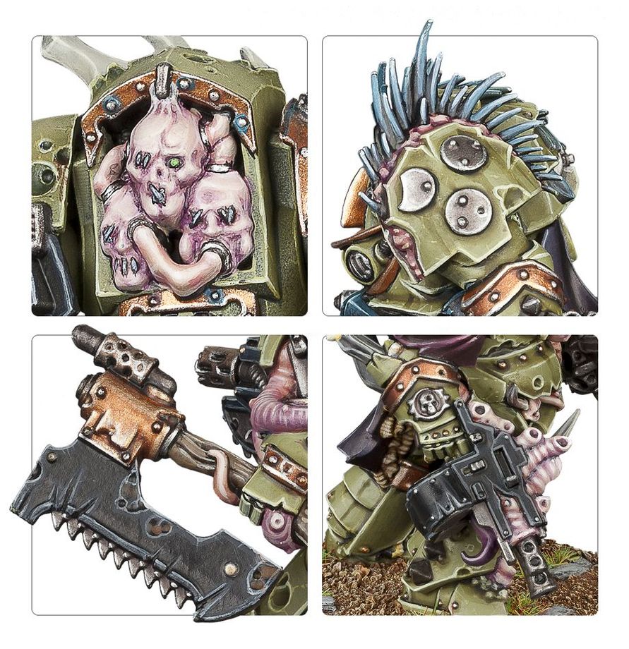 Warhammer 40,000 Death Guard Blightlord Terminators