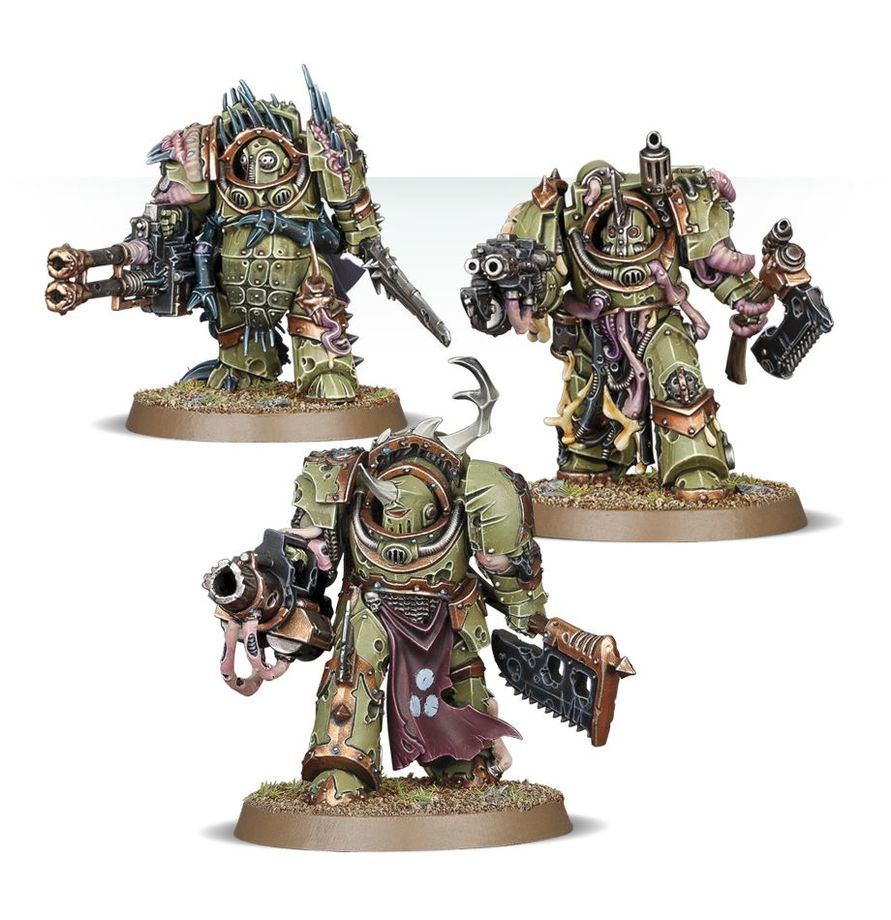 Warhammer 40,000 Death Guard Blightlord Terminators
