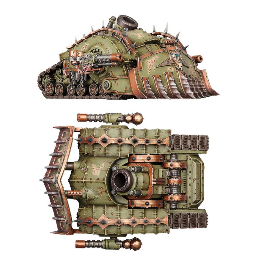Warhammer 40,000 Death Guard Plagueburst Crawler