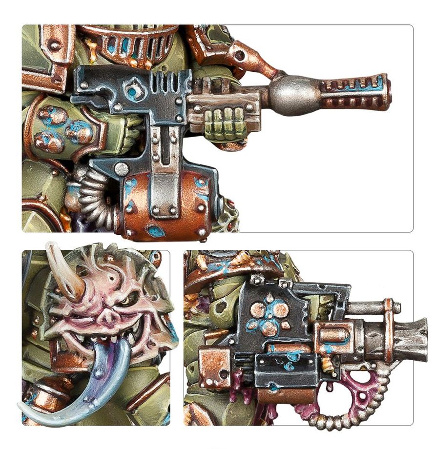 Warhammer 40,000 Death Guard Plague Marines
