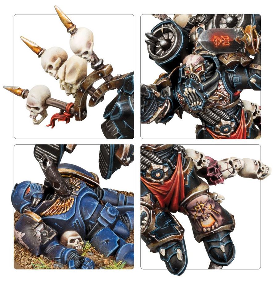 Warhammer 40,000 Chaos Space Marines Haarken Worldclaimer, Herald of the Apocalypse