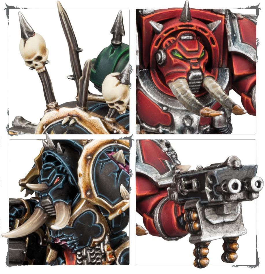 Warhammer 40k Chaos Space Marines Terminator Squad