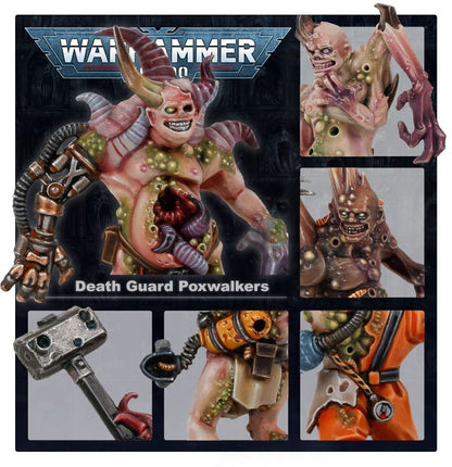 Warhammer 40,000 Death Guard Poxwalkers